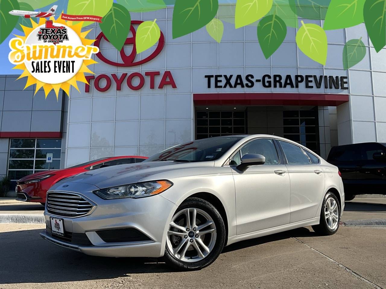 2018 Ford Fusion SE — Sedan — 102,346 mi — Grapevine, TX