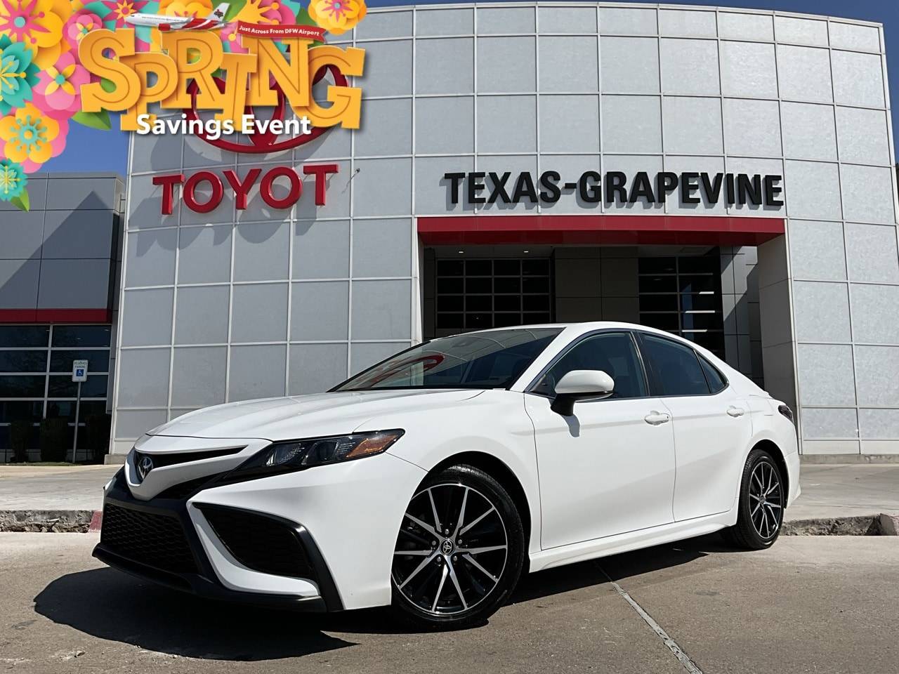 2021 Toyota Camry SE — Sedan — 52,591 mi — Grapevine, TX