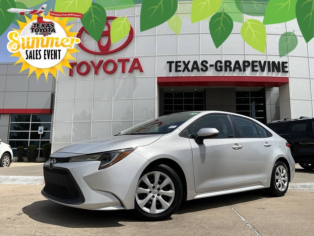 2021 Toyota Corolla LE — Sedan — 47,783 mi — Grapevine, TX