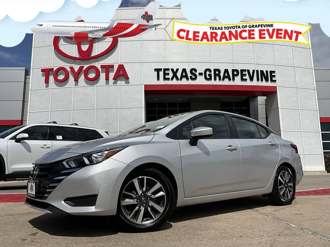 2023 Nissan Versa SV — Sedan — 50,527 mi — Grapevine, TX