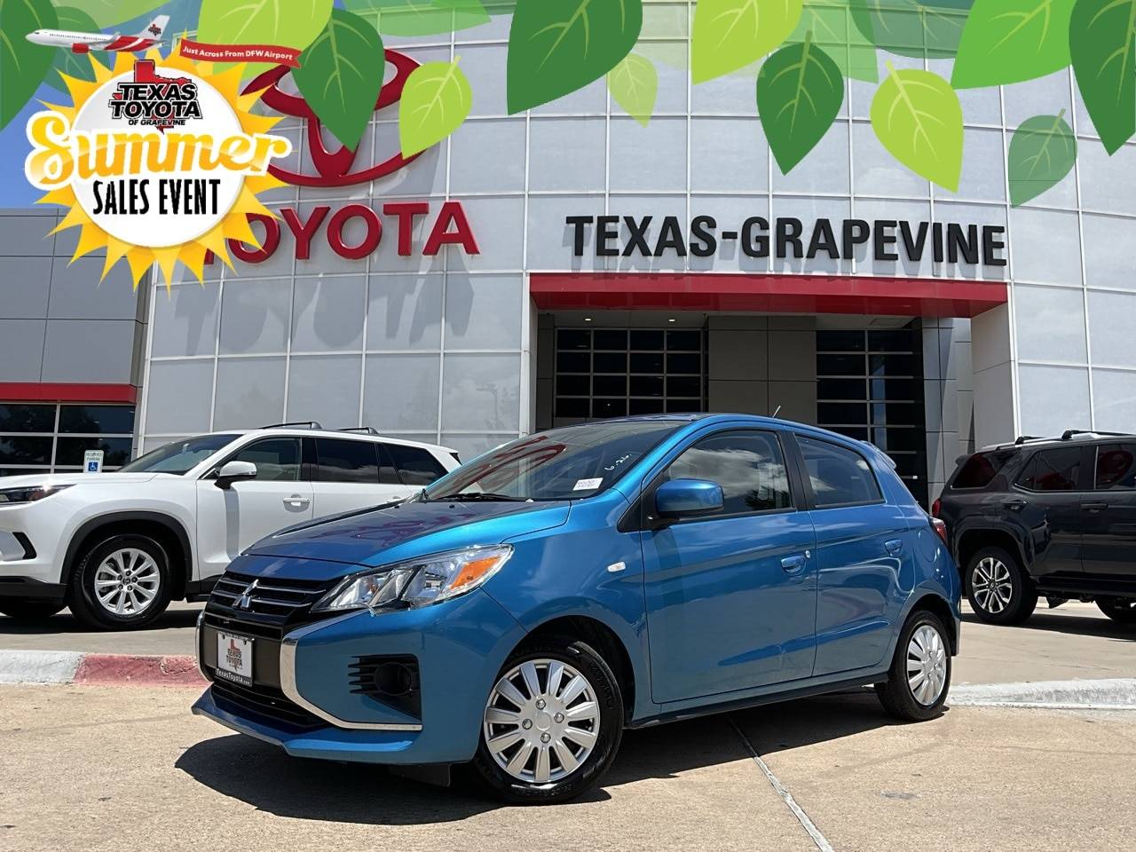 2024 Mitsubishi Mirage ES — Hatchback — 18,817 mi — Grapevine, TX