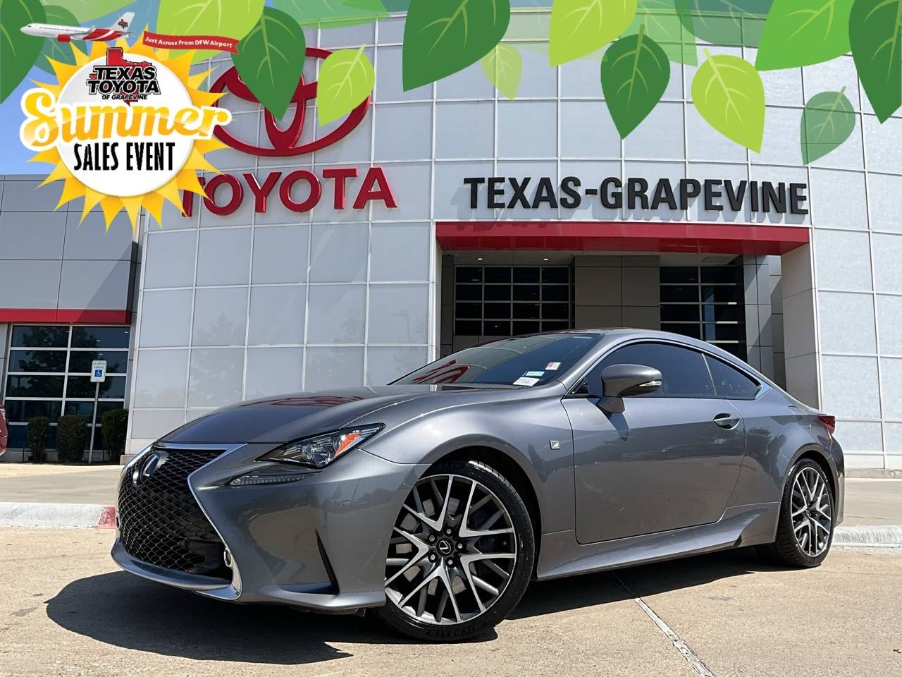 2016 Lexus RC RC 200t — Coupe — 69,301 mi — Grapevine, TX