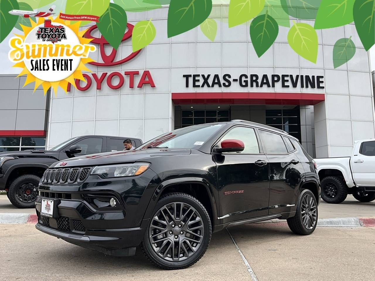 2023 Jeep Compass (RED) Edition — SUV — 45,585 mi — Grapevine, TX