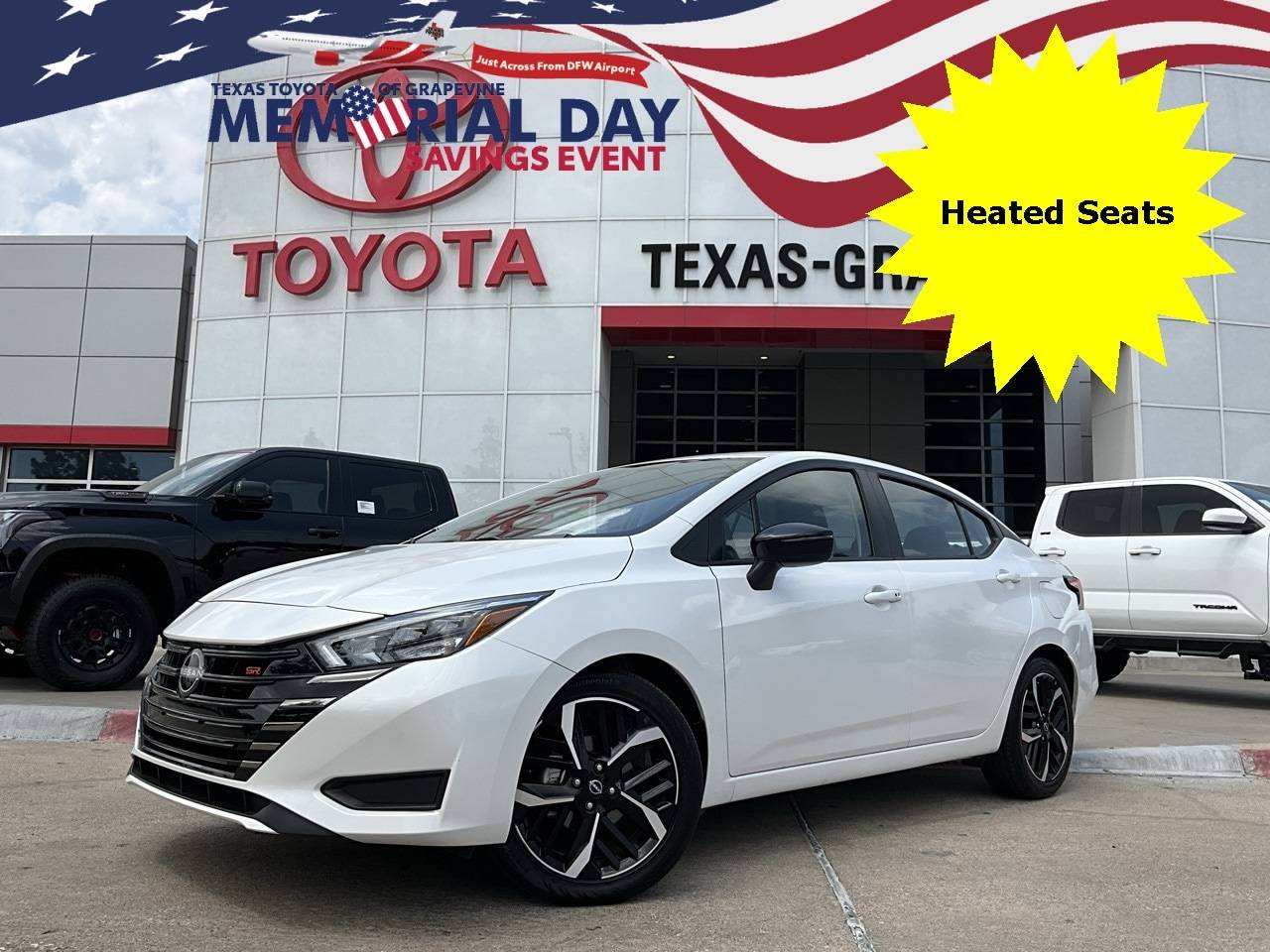 2024 Nissan Versa SR — Sedan — 25,727 mi — Grapevine, TX