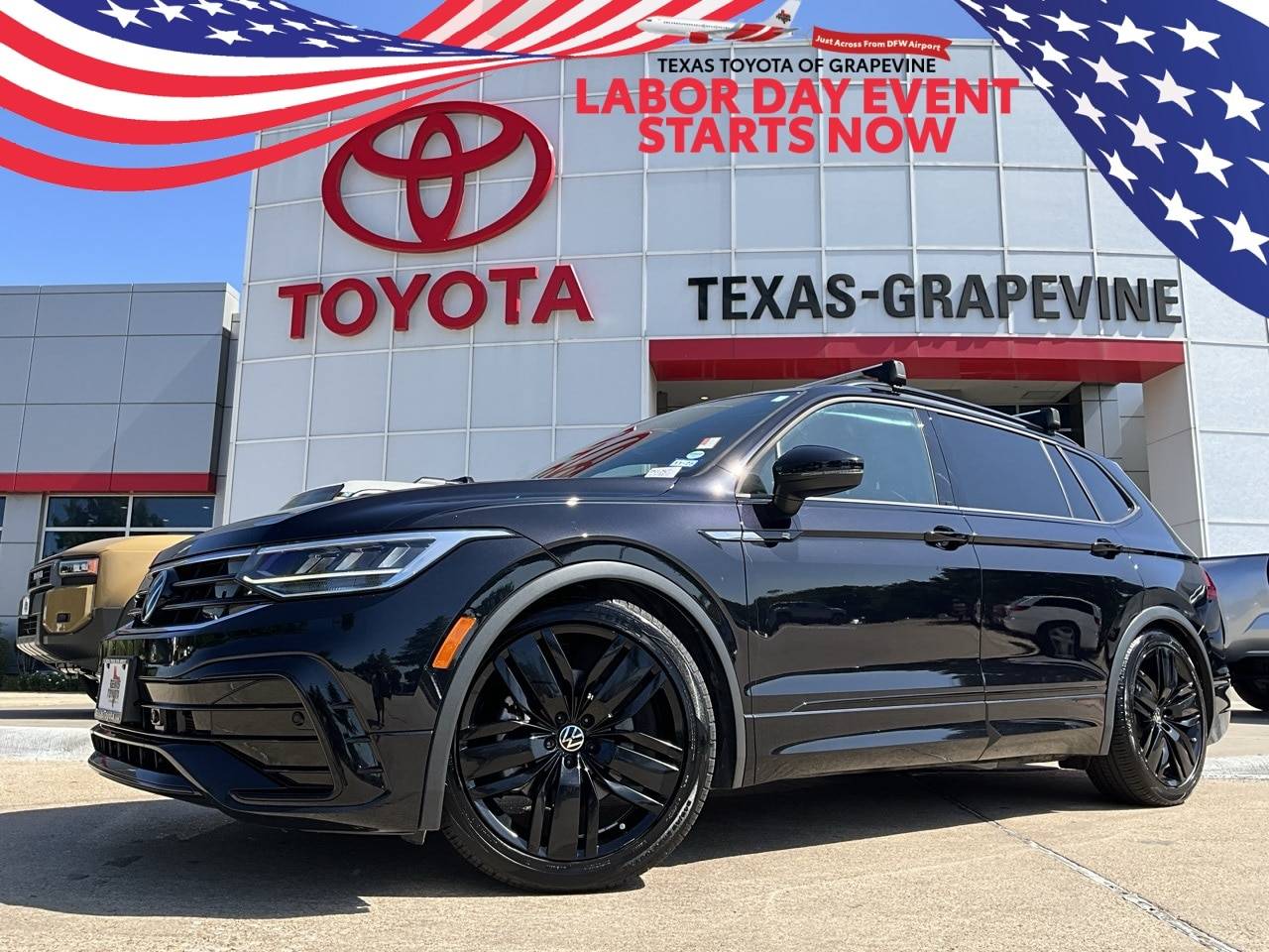 2023 Volkswagen Tiguan SE R-Line Black — SUV — 45,465 mi — Grapevine, TX