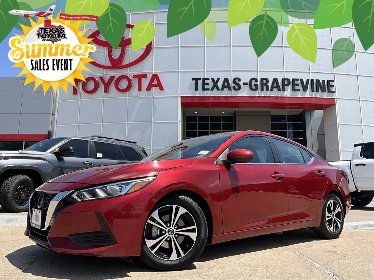 2023 Nissan Sentra SV — Sedan — 54,171 mi — Grapevine, TX