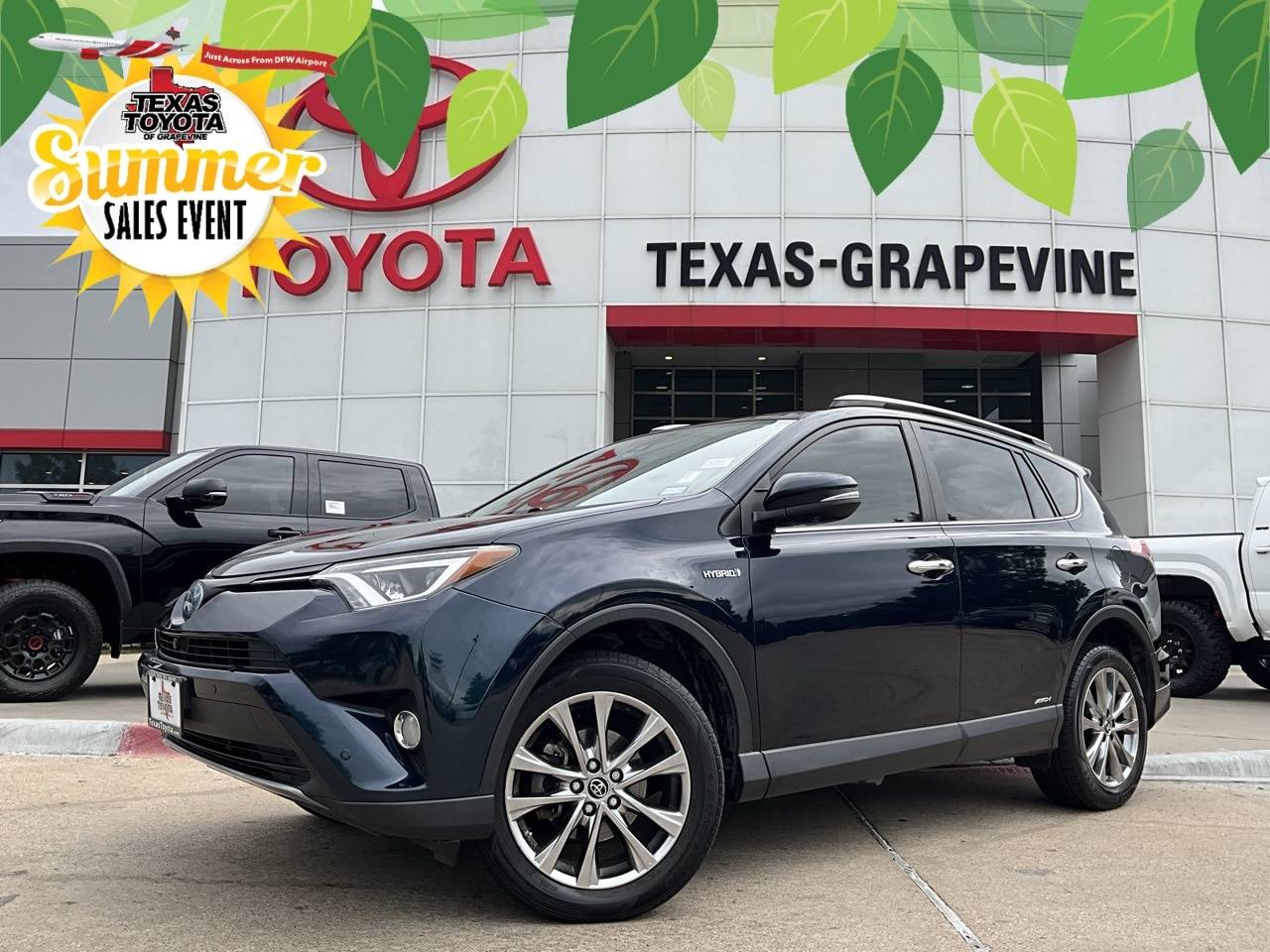 2018 Toyota RAV4 Hybrid Limited — SUV — 125,842 mi — Grapevine, TX