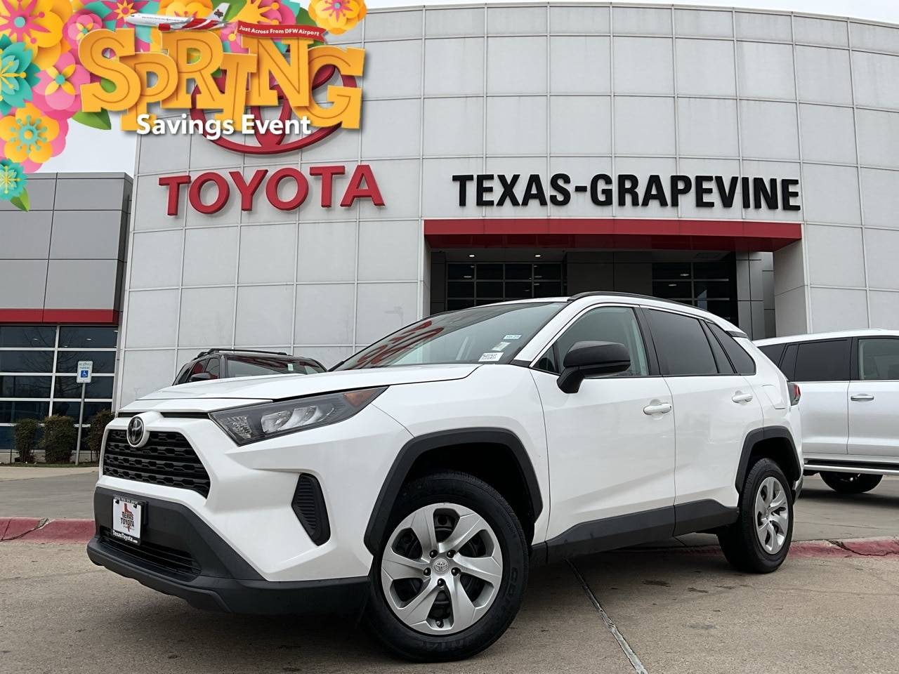 2021 Toyota RAV4 LE — SUV — 74,008 mi — Grapevine, TX