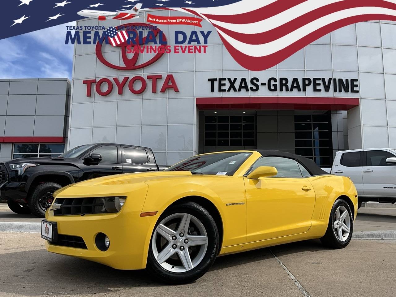 2012 Chevrolet Camaro 1LT — Convertible — 90,774 mi — Grapevine, TX