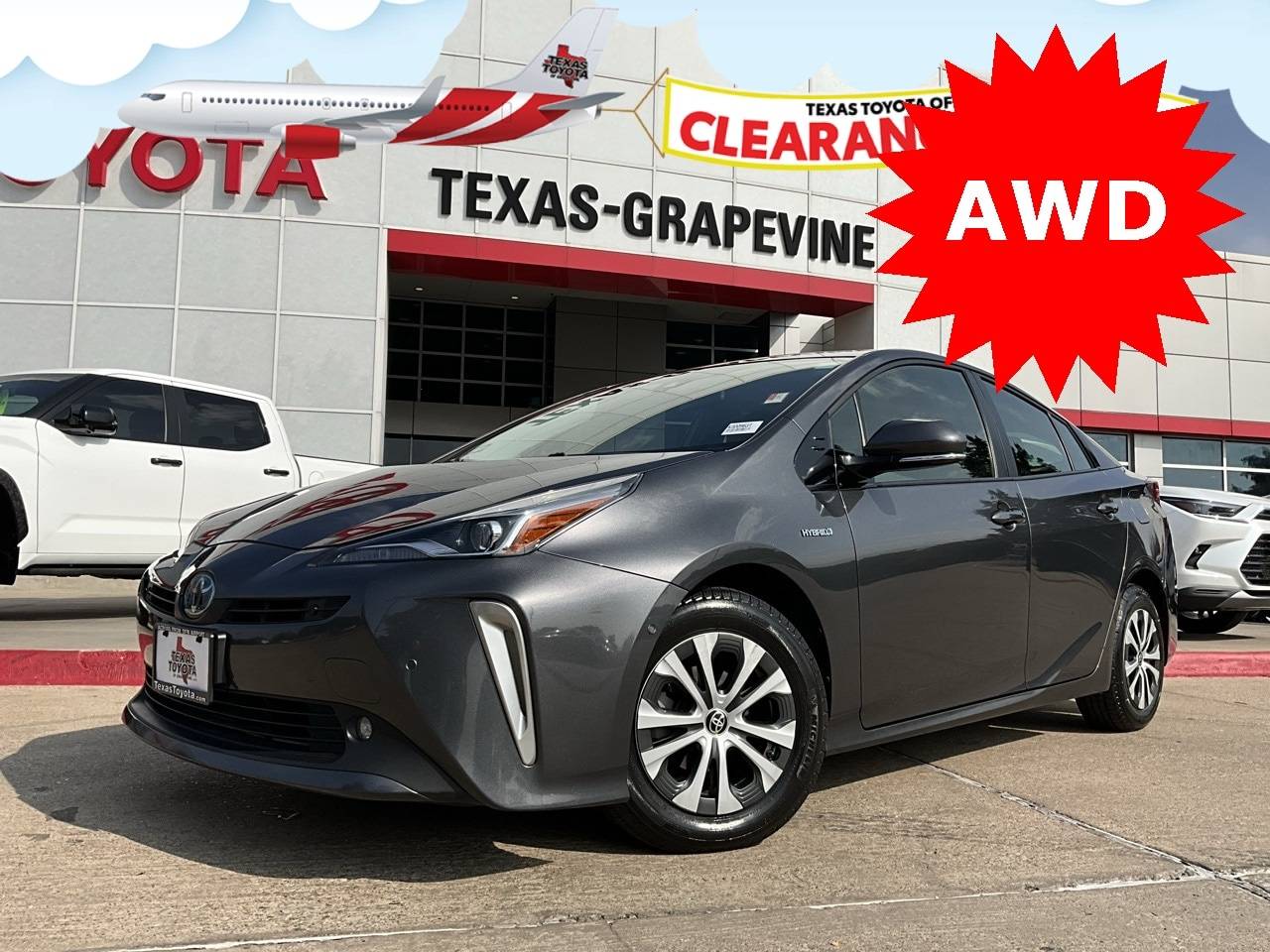 2019 Toyota Prius LE — Hatchback — 54,694 mi — Grapevine, TX