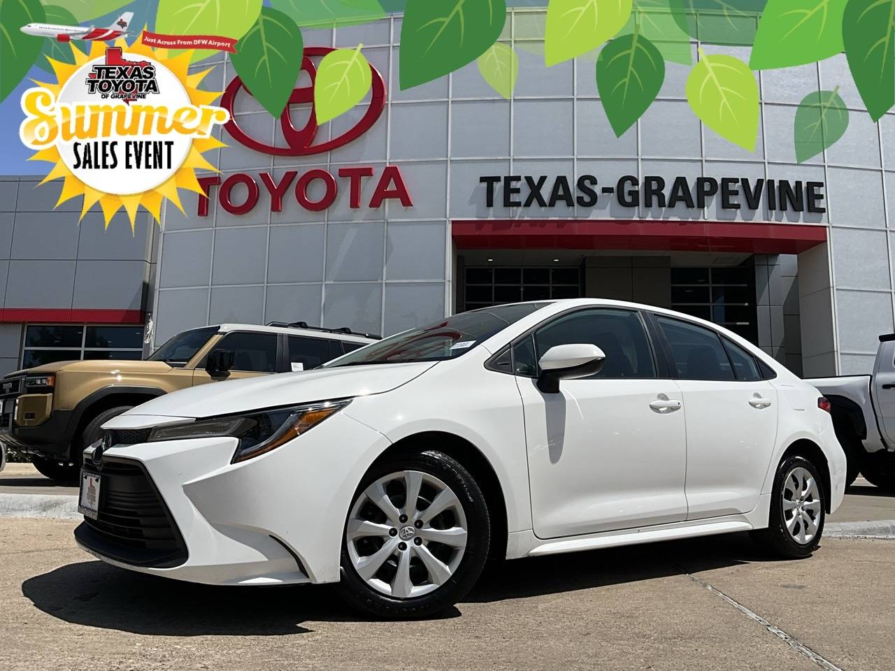 2024 Toyota Corolla LE — Sedan — 26,850 mi — Grapevine, TX