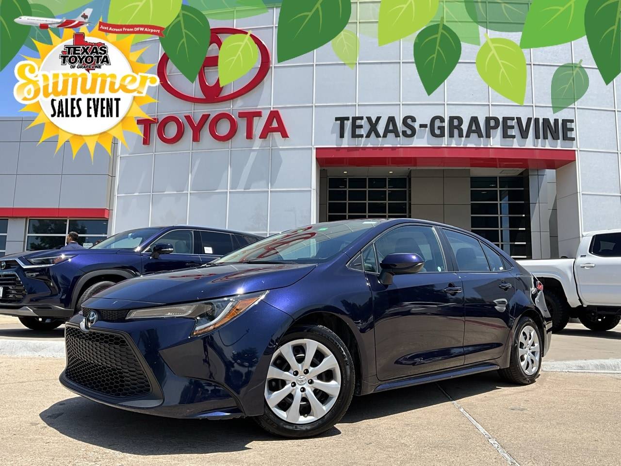 2022 Toyota Corolla LE — Sedan — 46,774 mi — Grapevine, TX