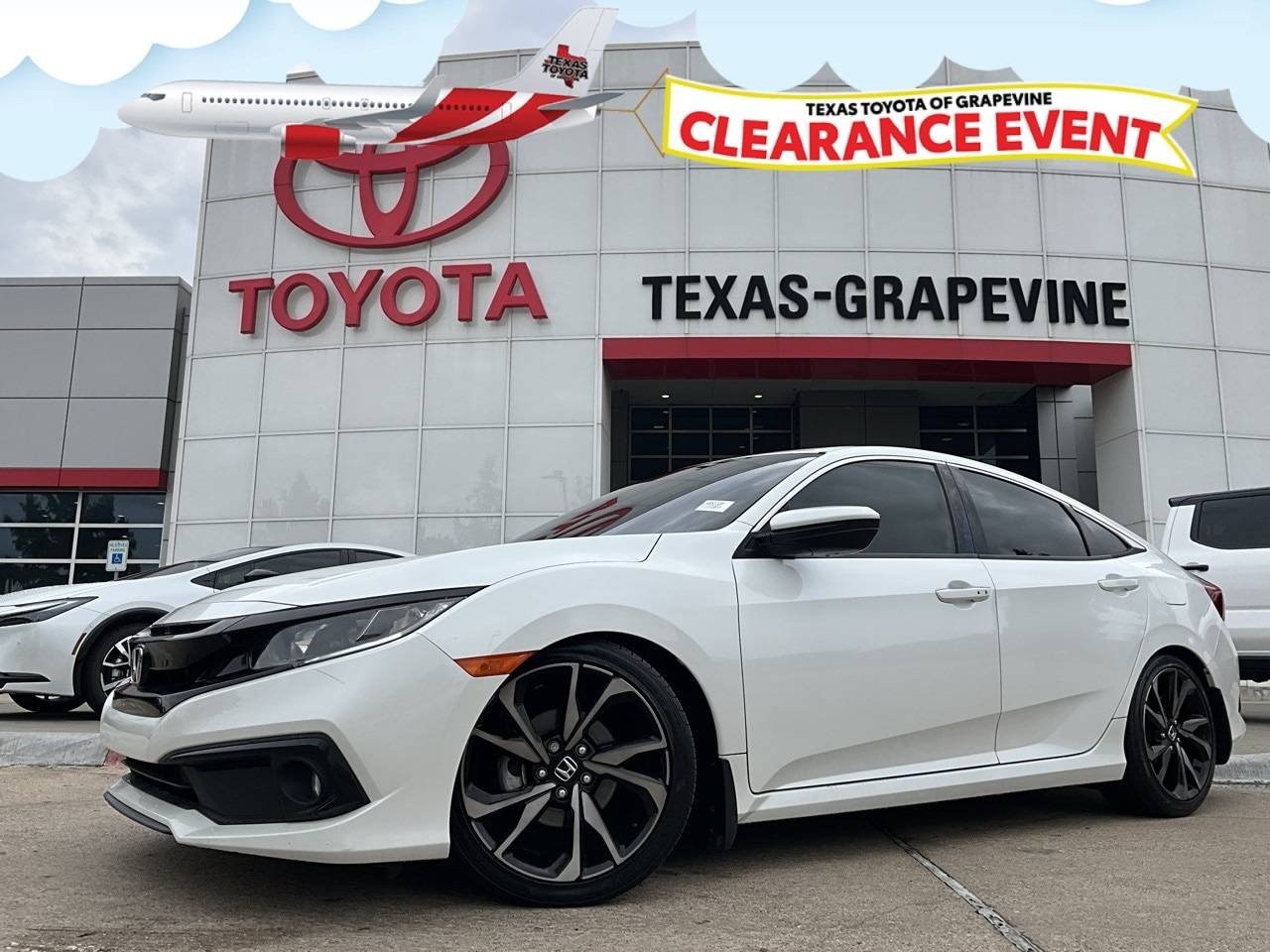 2020 Honda Civic Sport — Sedan — 24,198 mi — Grapevine, TX