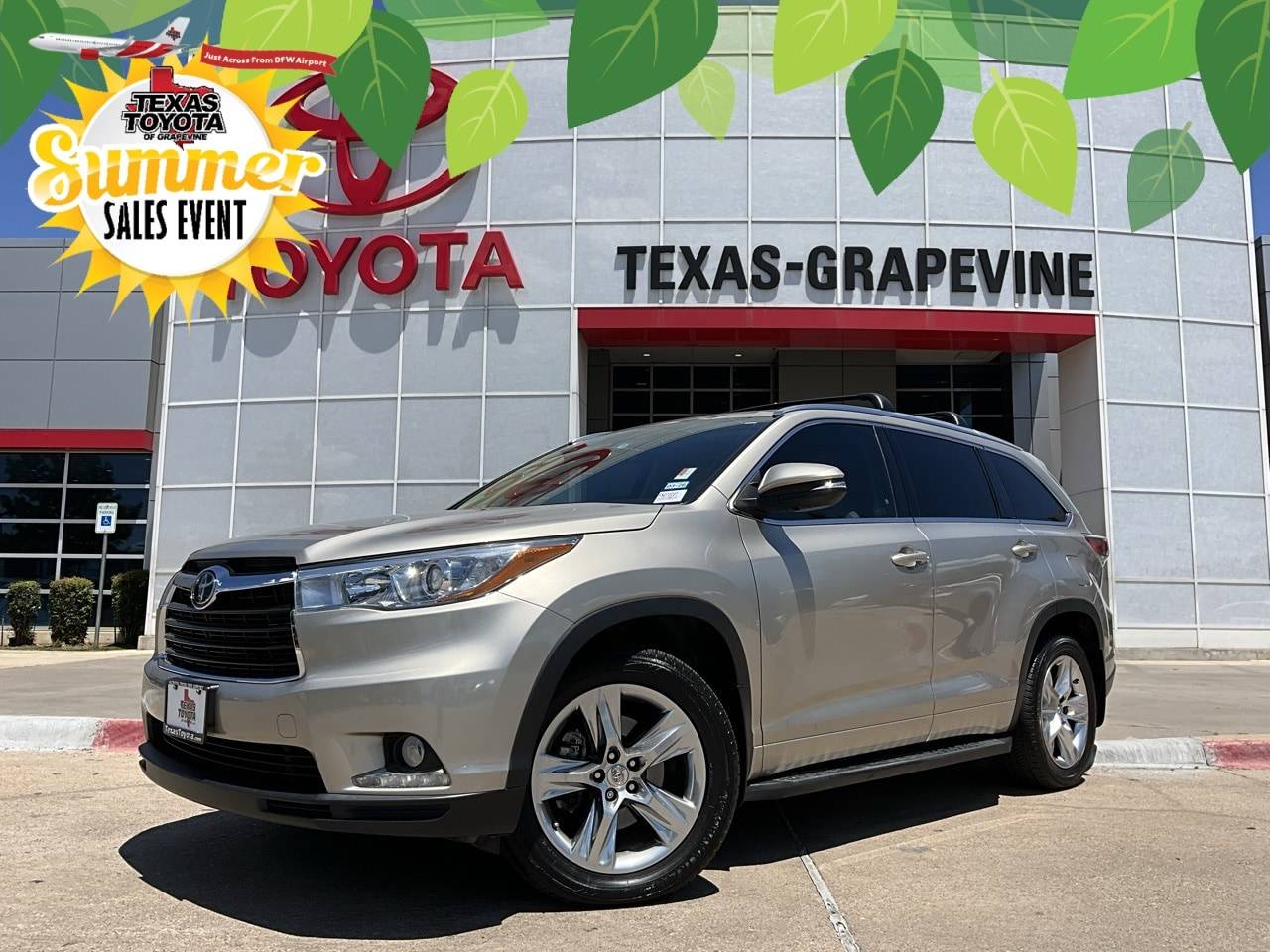 2015 Toyota Highlander Limited Platinum — SUV — 55,853 mi — Grapevine, TX