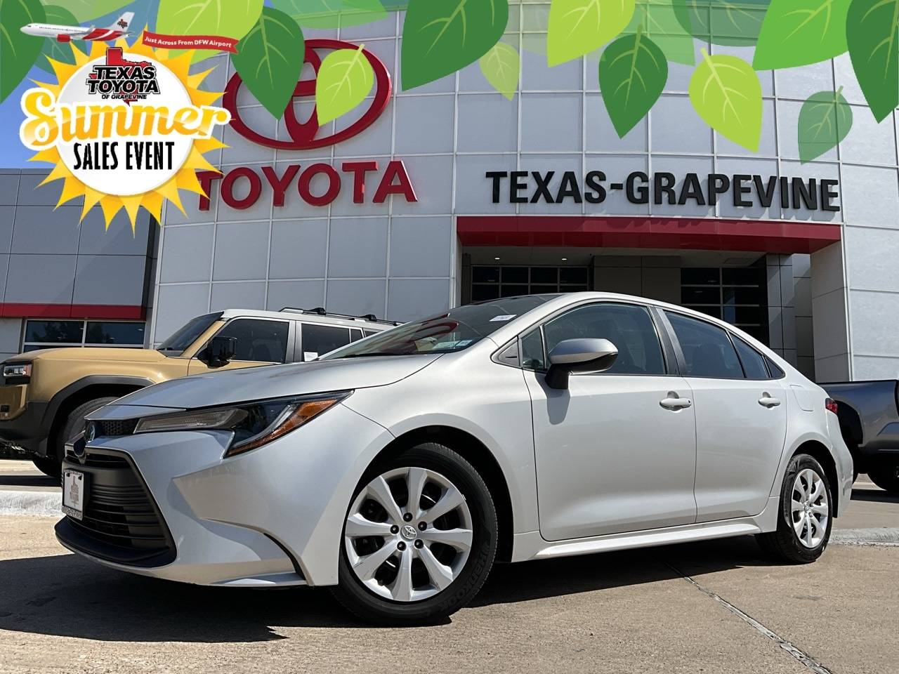 2024 Toyota Corolla LE — Sedan — 24,802 mi — Grapevine, TX