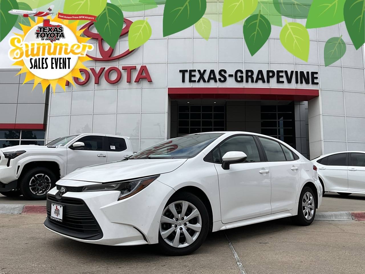 2023 Toyota Corolla LE — Sedan — 48,655 mi — Grapevine, TX