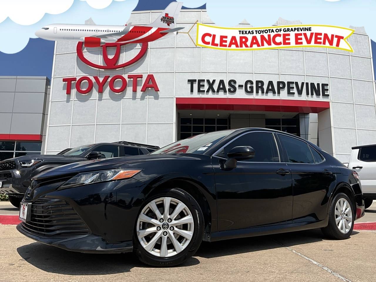 2018 Toyota Camry LE — Sedan — 76,102 mi — Grapevine, TX