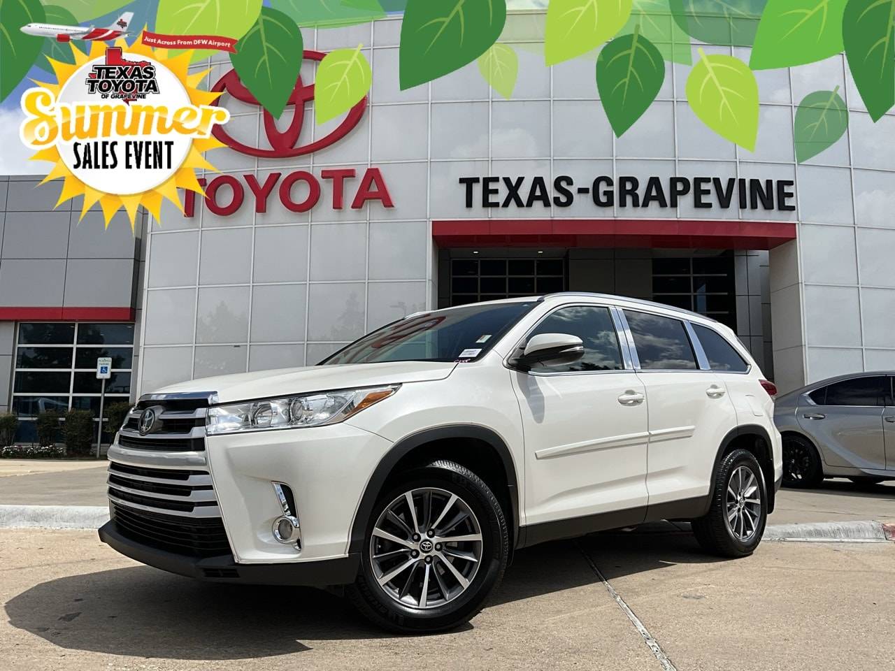 2019 Toyota Highlander XLE — SUV — 124,517 mi — Grapevine, TX