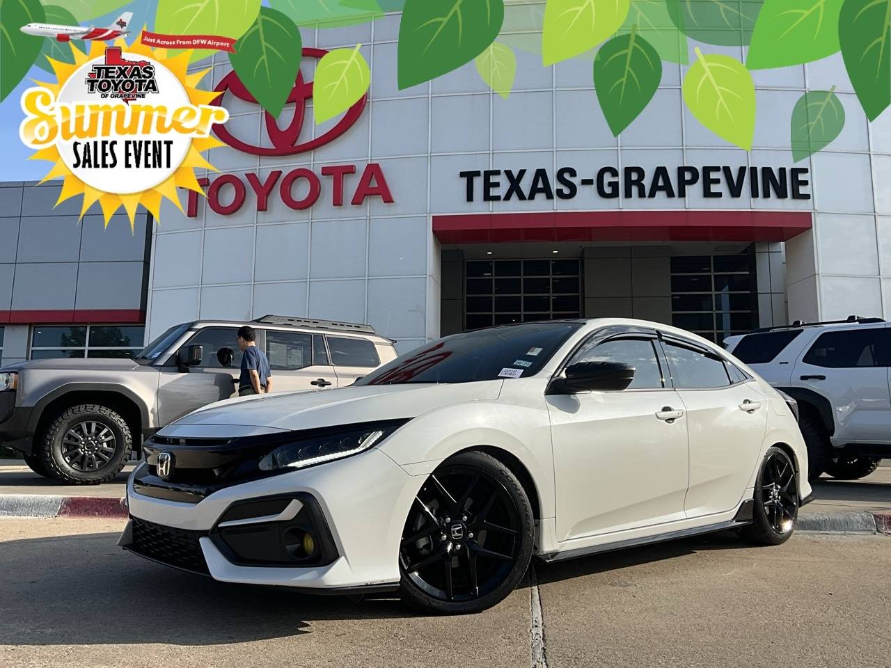 2020 Honda Civic Sport — Hatchback — 55,310 mi — Grapevine, TX
