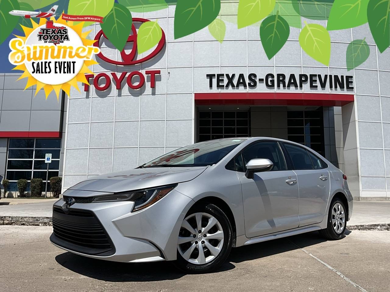 2023 Toyota Corolla LE — Sedan — 34,829 mi — Grapevine, TX