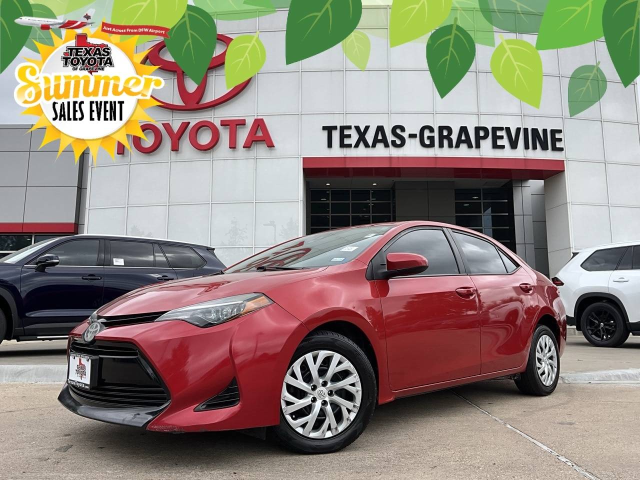 2019 Toyota Corolla LE — Sedan — 137,720 mi — Grapevine, TX