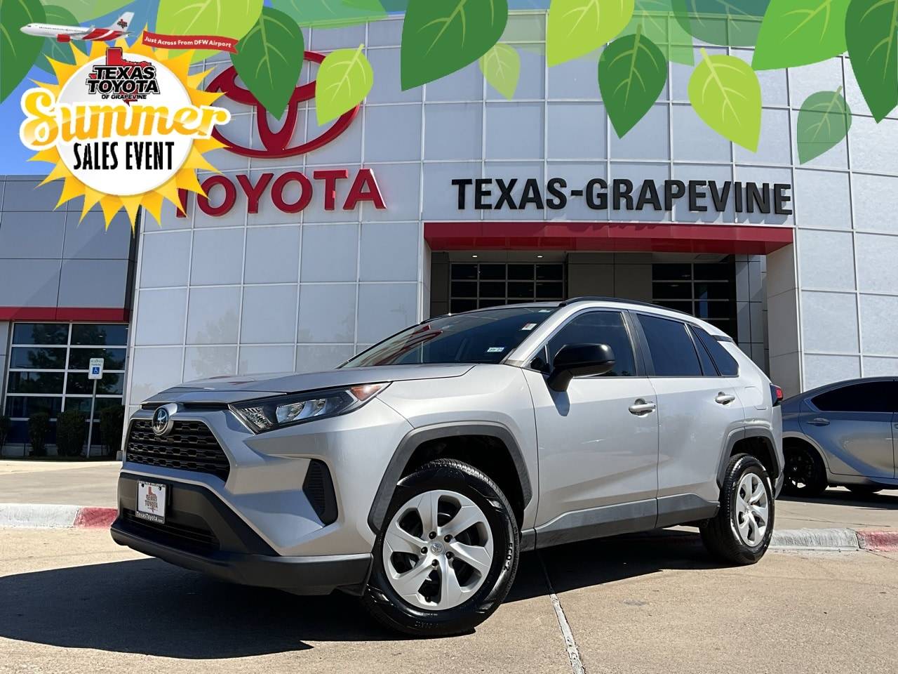 2021 Toyota RAV4 LE — SUV — 33,380 mi — Grapevine, TX