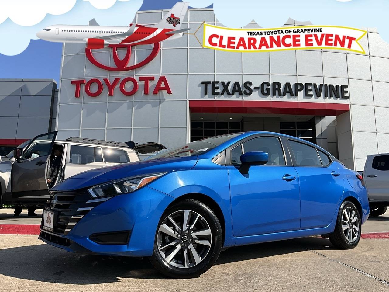 2023 Nissan Versa SV — Sedan — 47,618 mi — Grapevine, TX