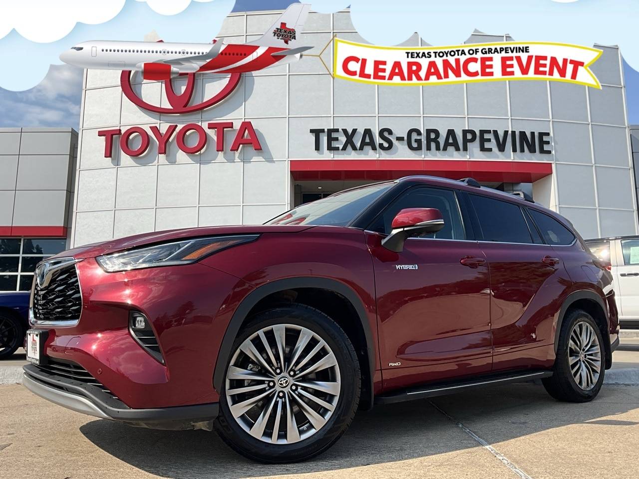 2021 Toyota Highlander Hybrid Platinum — SUV — 32,384 mi — Grapevine, TX