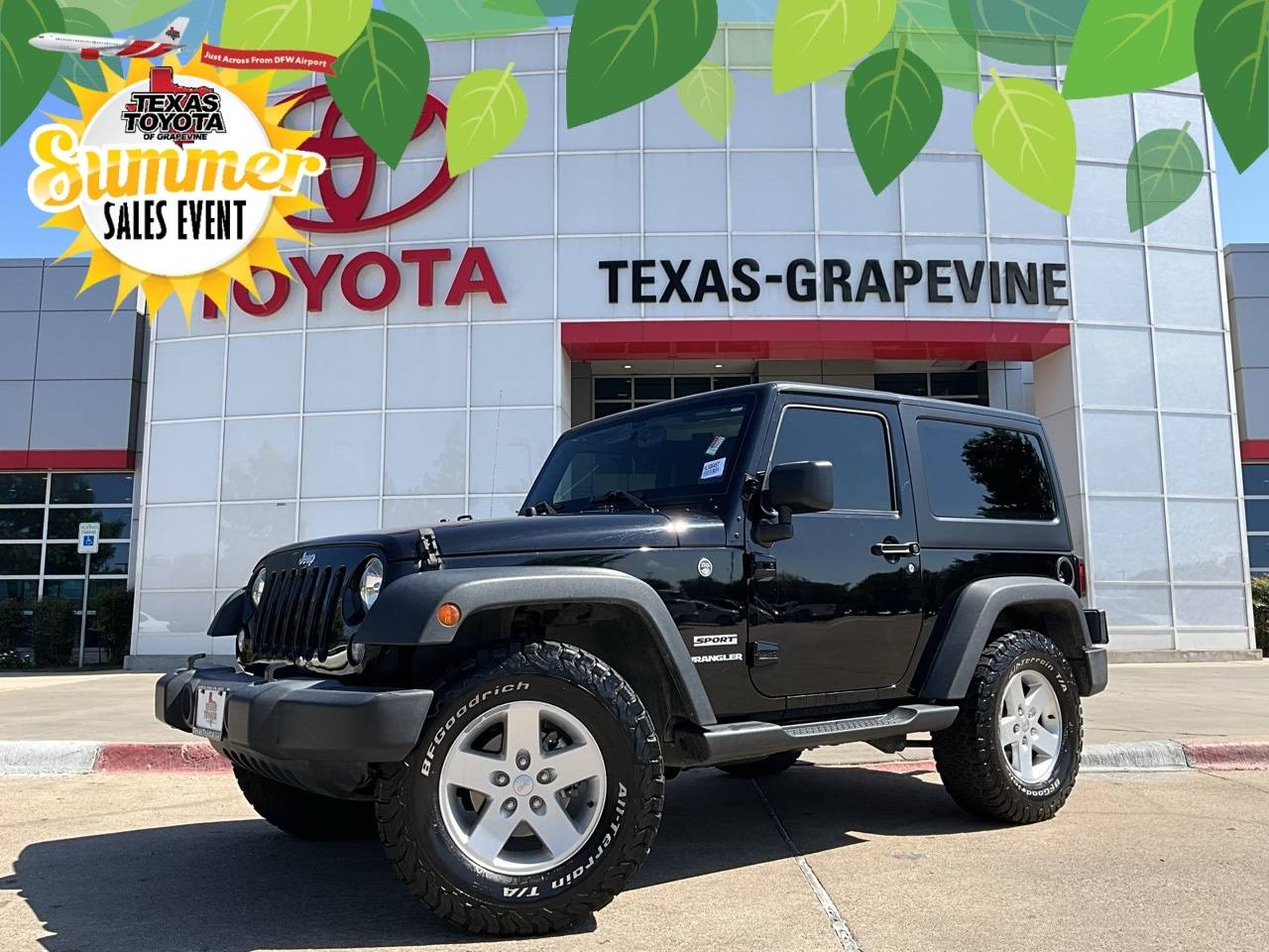 2017 Jeep Wrangler Sport — SUV — 111,144 mi — Grapevine, TX