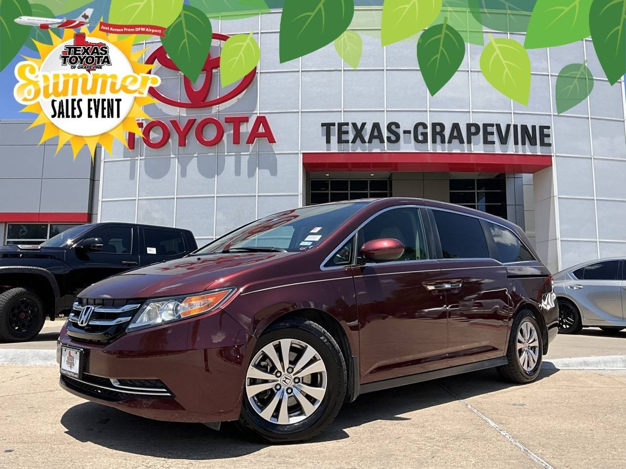 2016 Honda Odyssey EX-L — Minivan — 108,674 mi — Grapevine, TX