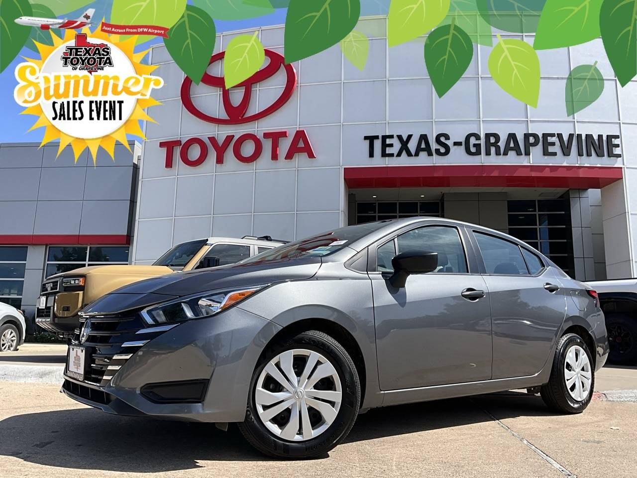 2024 Nissan Versa S — Sedan — 19,595 mi — Grapevine, TX