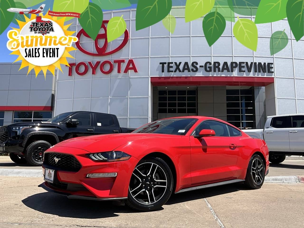 2023 Ford Mustang EcoBoost Premium — Coupe — 45,184 mi — Grapevine, TX