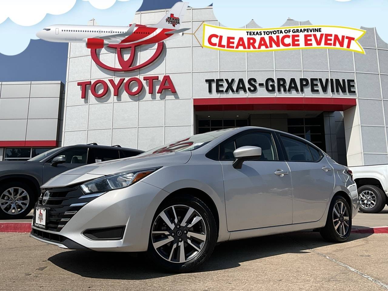 2023 Nissan Versa SV — Sedan — 46,529 mi — Grapevine, TX