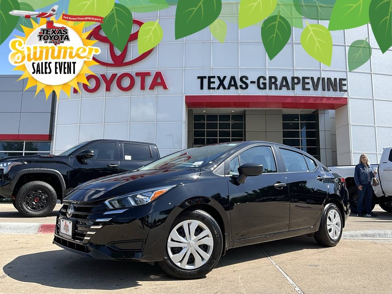 2024 Nissan Versa S — Sedan — 19,639 mi — Grapevine, TX