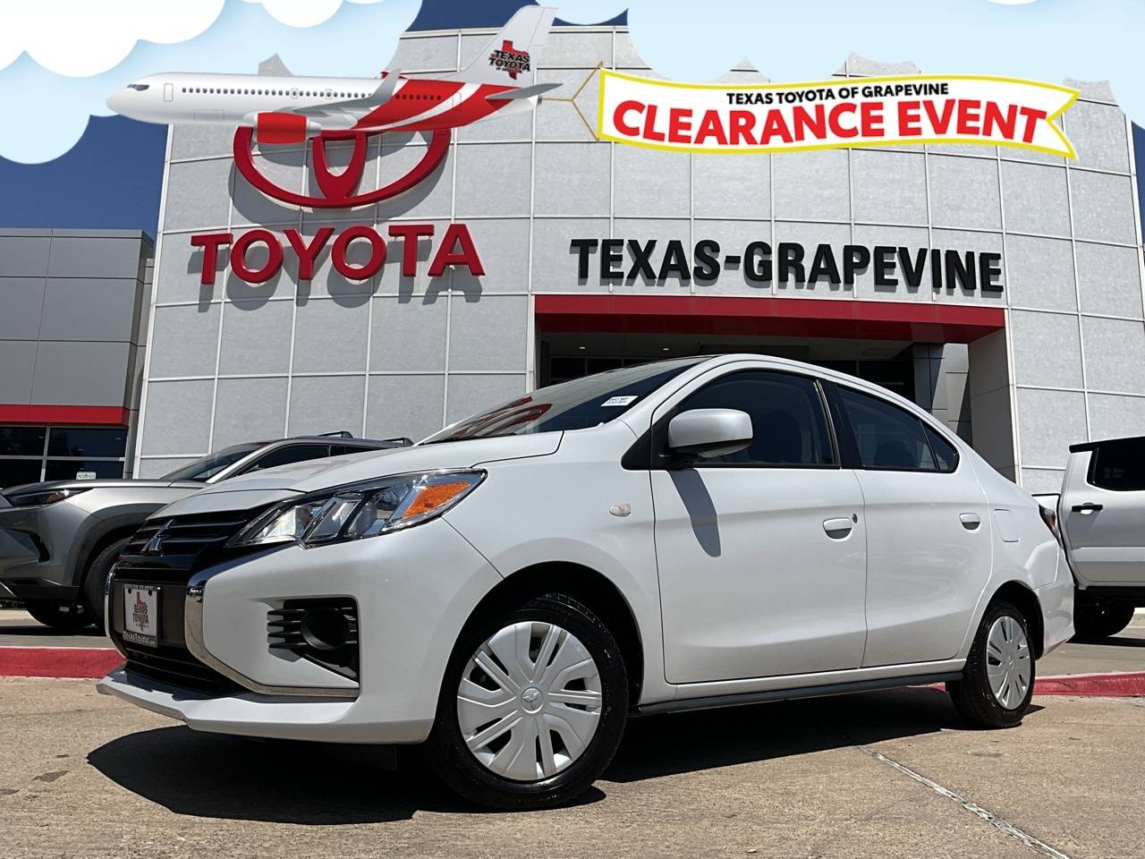 2024 Mitsubishi Mirage ES — Sedan — 13,000 mi — Grapevine, TX