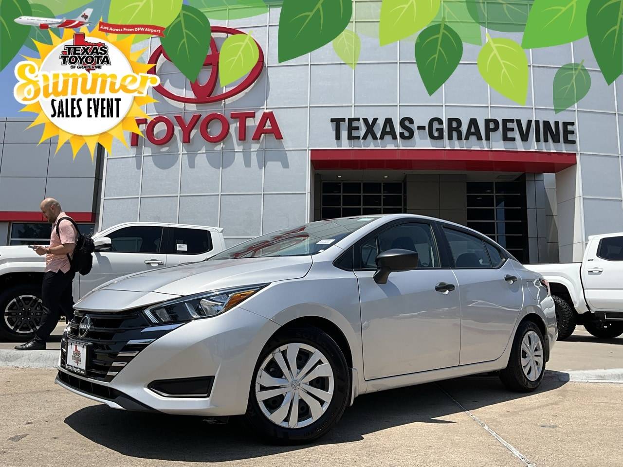 2024 Nissan Versa S — Sedan — 18,079 mi — Grapevine, TX