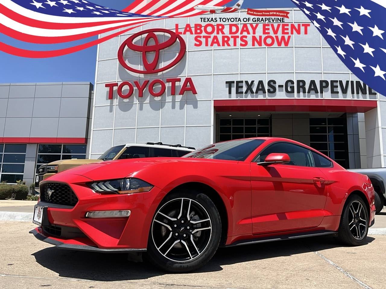 2023 Ford Mustang EcoBoost Premium — Coupe — 43,611 mi — Grapevine, TX