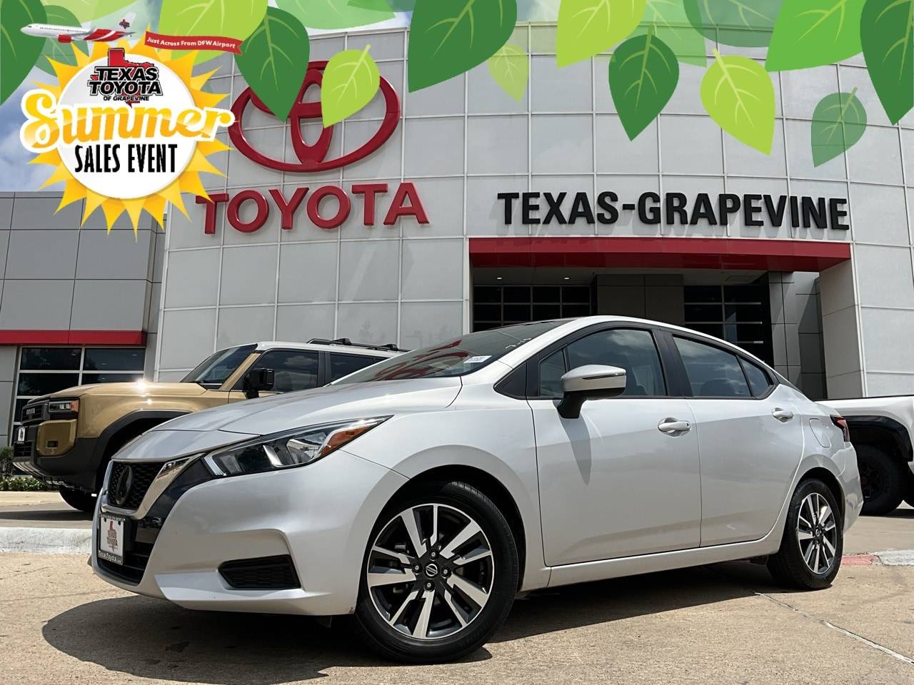 2021 Nissan Versa SV — Sedan — 52,625 mi — Grapevine, TX