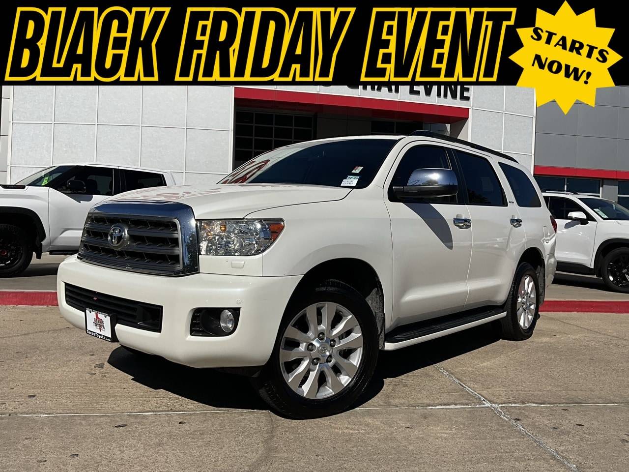 2017 Toyota Sequoia Platinum — SUV — 121,128 mi — Grapevine, TX