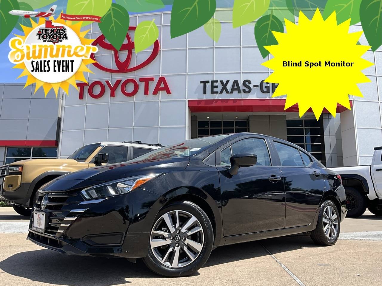 2023 Nissan Versa SV — Sedan — 45,525 mi — Grapevine, TX