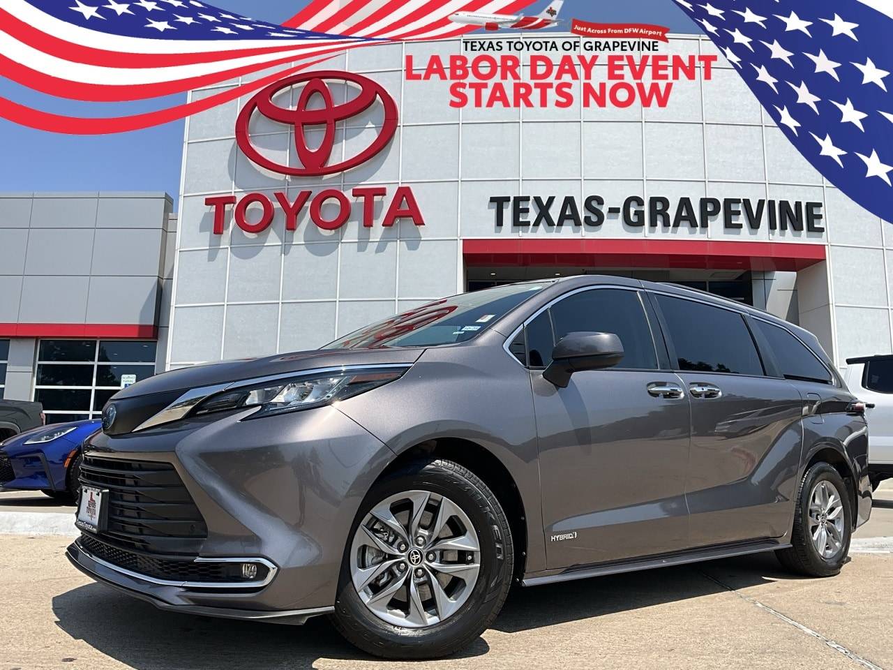 2021 Toyota Sienna XLE — Minivan — 72,795 mi — Grapevine, TX