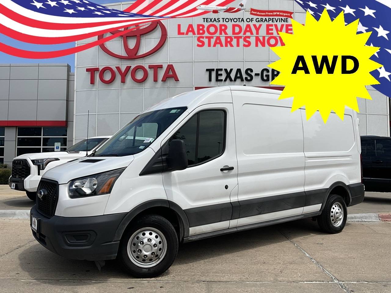 2023 Ford Transit Cargo Van T-250 — Cargo Van — 33,110 mi — Grapevine, TX