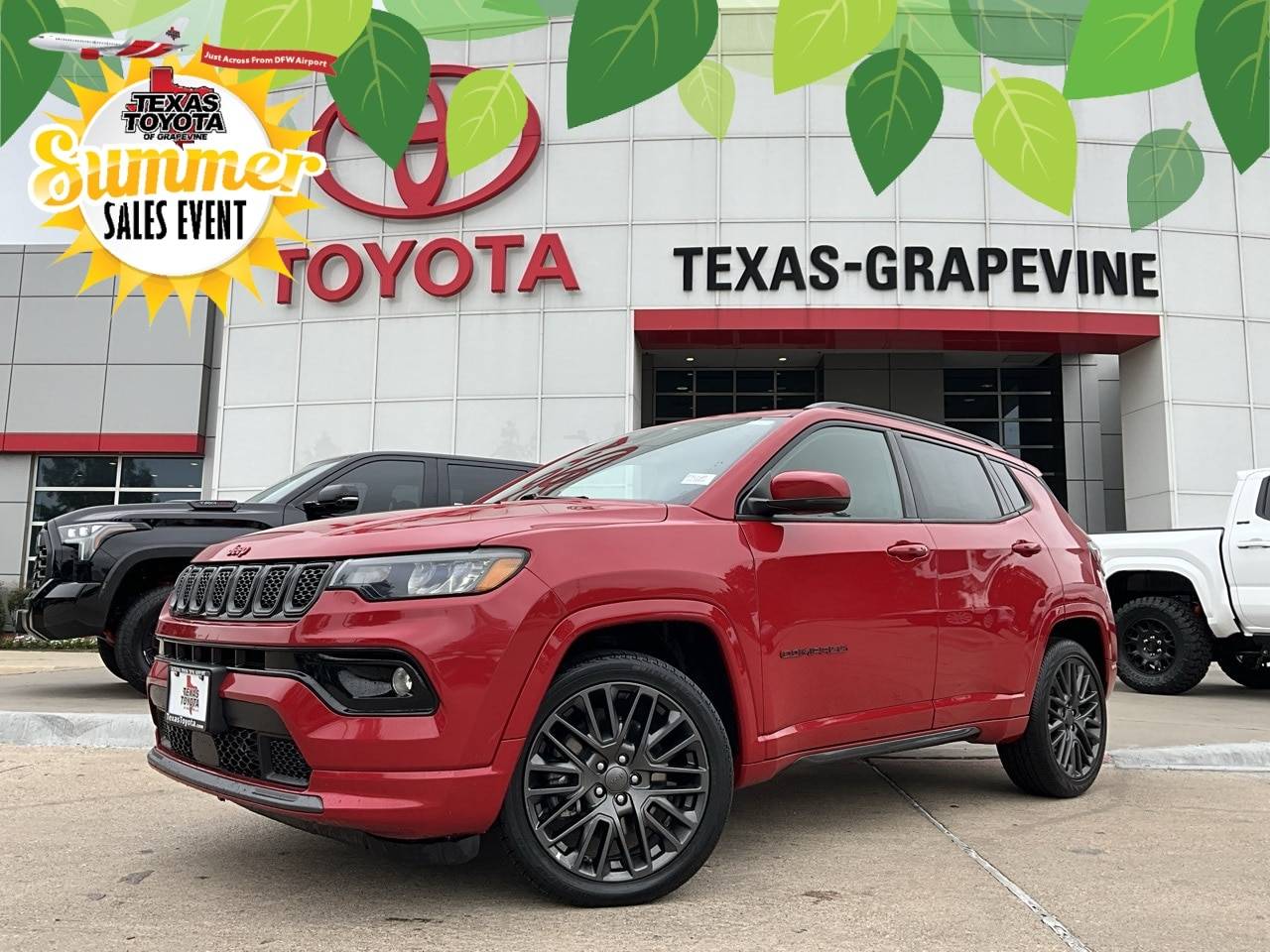 2023 Jeep Compass (RED) Edition — SUV — 41,279 mi — Grapevine, TX