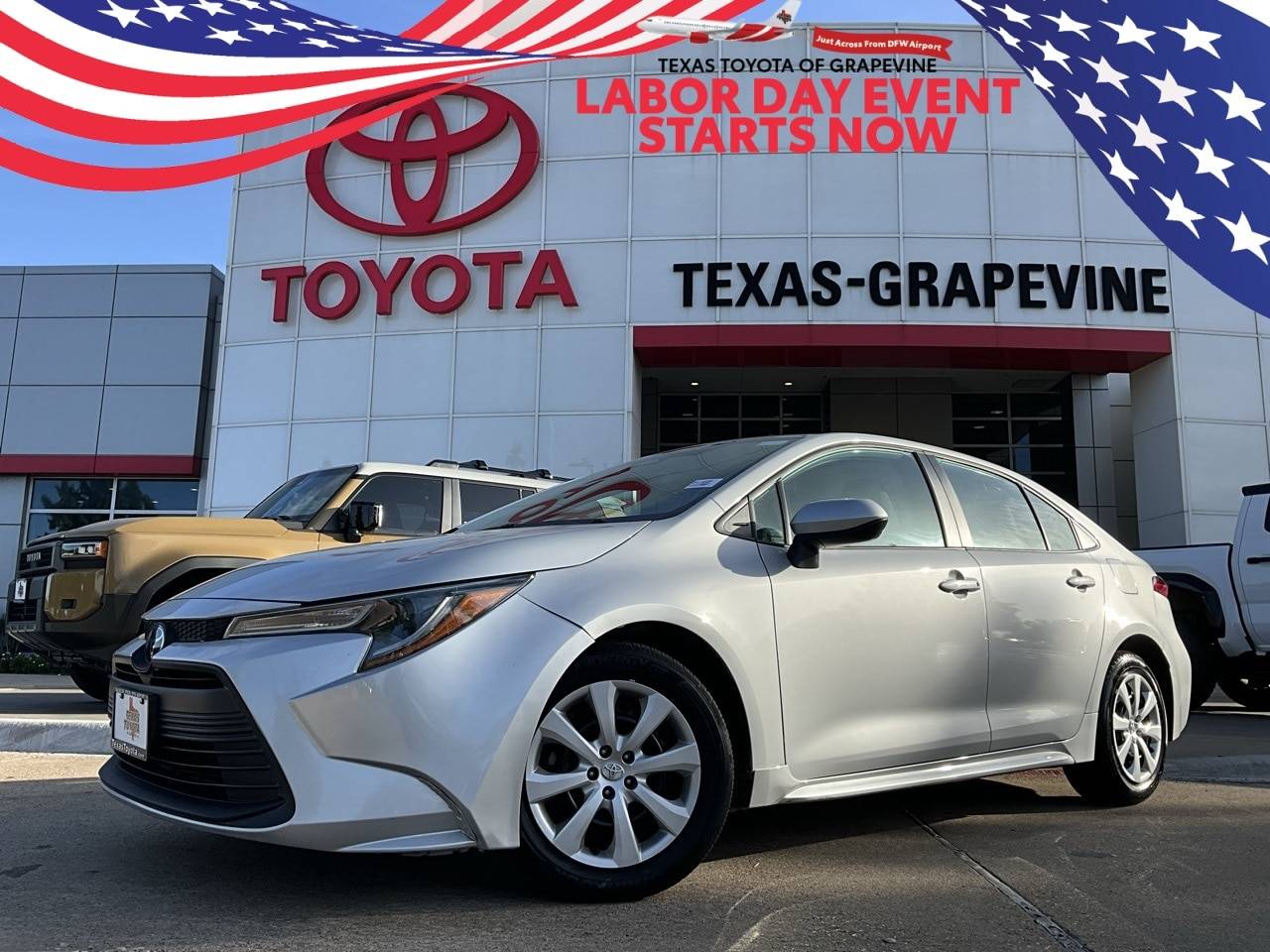 2024 Toyota Corolla LE — Sedan — 25,276 mi — Grapevine, TX