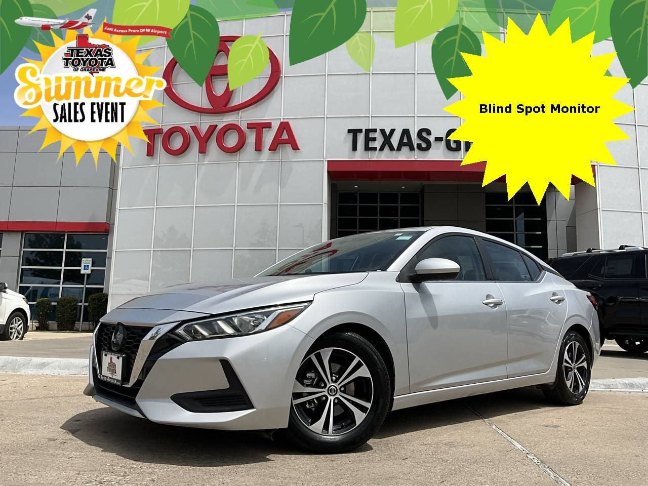 2022 Nissan Sentra SV — Sedan — 43,482 mi — Grapevine, TX