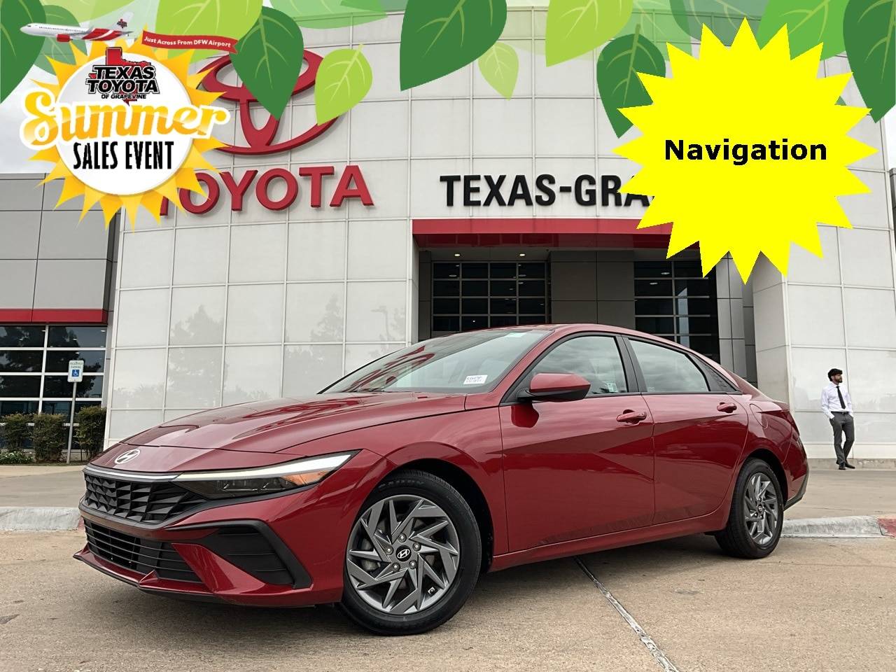 2024 Hyundai Elantra SEL — Sedan — 38,536 mi — Grapevine, TX