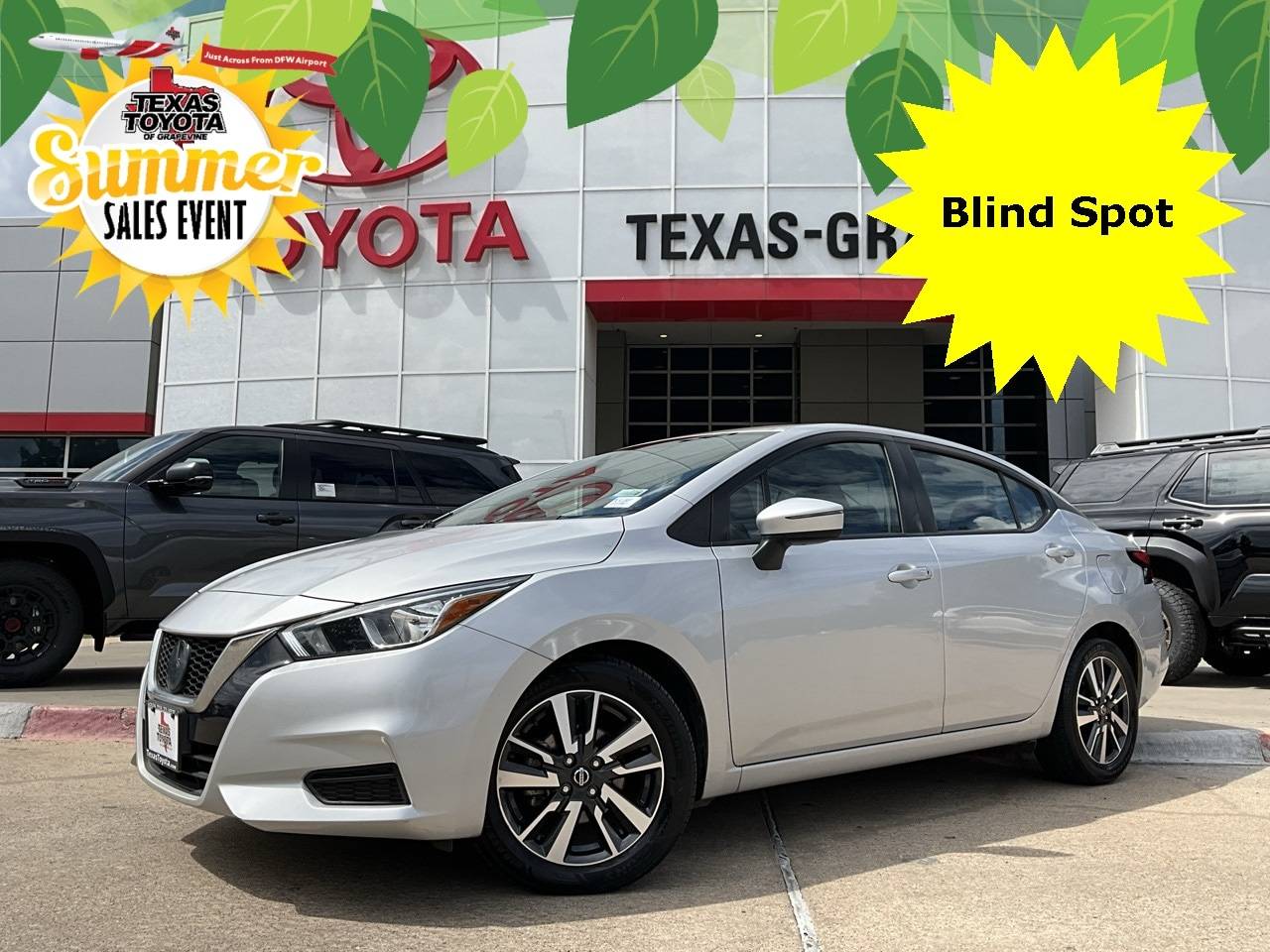 2021 Nissan Versa SV — Sedan — 44,728 mi — Grapevine, TX