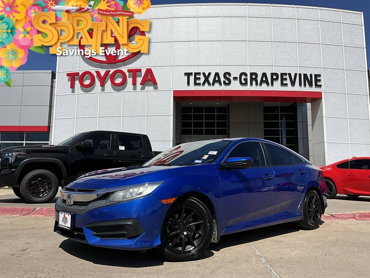 2016 Honda Civic LX — Sedan — 127,901 mi — Grapevine, TX