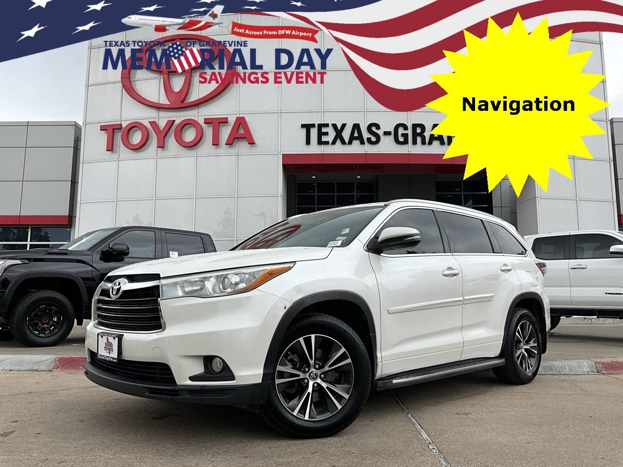 2016 Toyota Highlander XLE — SUV — 127,001 mi — Grapevine, TX