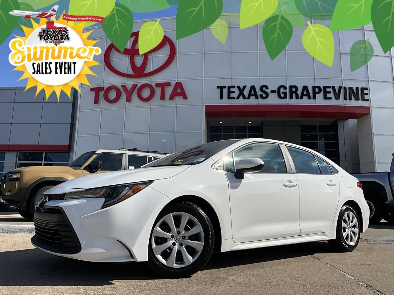 2023 Toyota Corolla LE — Sedan — 43,977 mi — Grapevine, TX